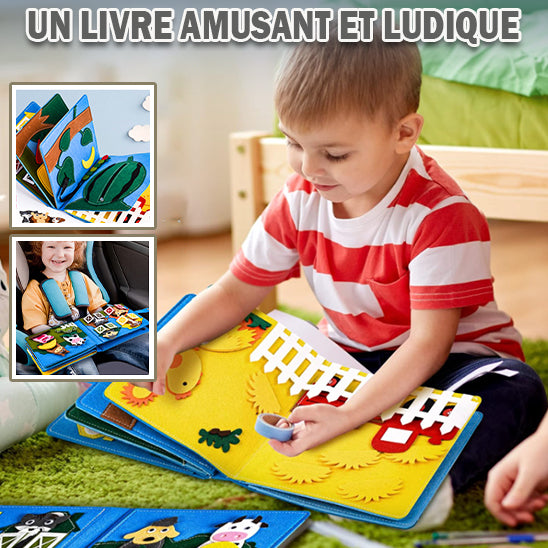 Livre Montessori en Tissu