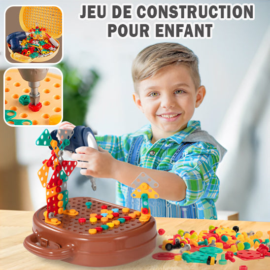 Perceuse électrique Montessori pour enfants